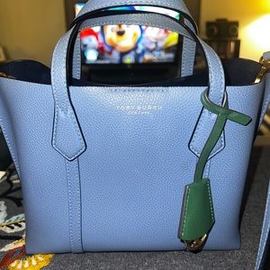 Tory Burch Perry Triple small triple-compartment tote (read description)